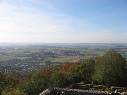 Aussicht auf Felsburg