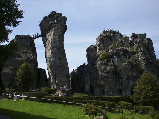 Externsteine von Norden