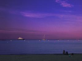 Abendlicht an der Côte d'Azur