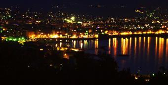 Antibes bei Nacht I