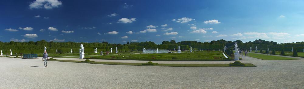 Der panoramische Garten