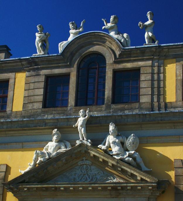 Details Galerie-Gebäude