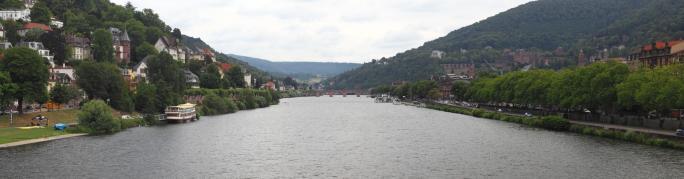 Heidelberg Panorama von Theodor-Heuss-Brcke